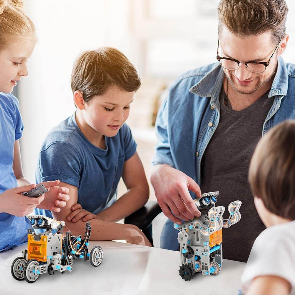 Solar Robot Kit 12 In 1 Solar Educational Robot Kit