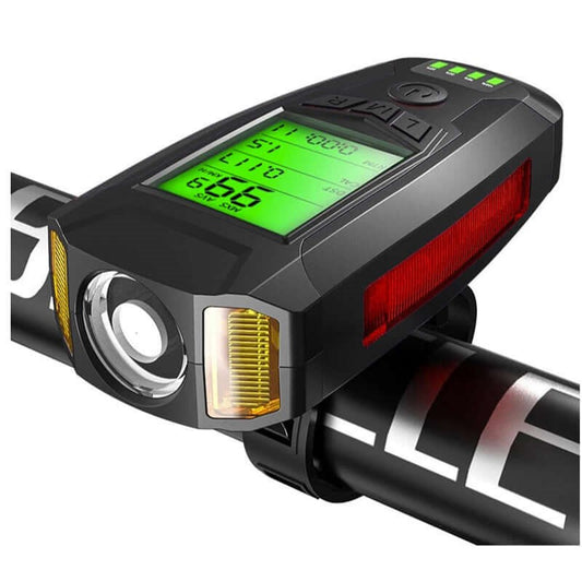LED Bicycle Light with Horn