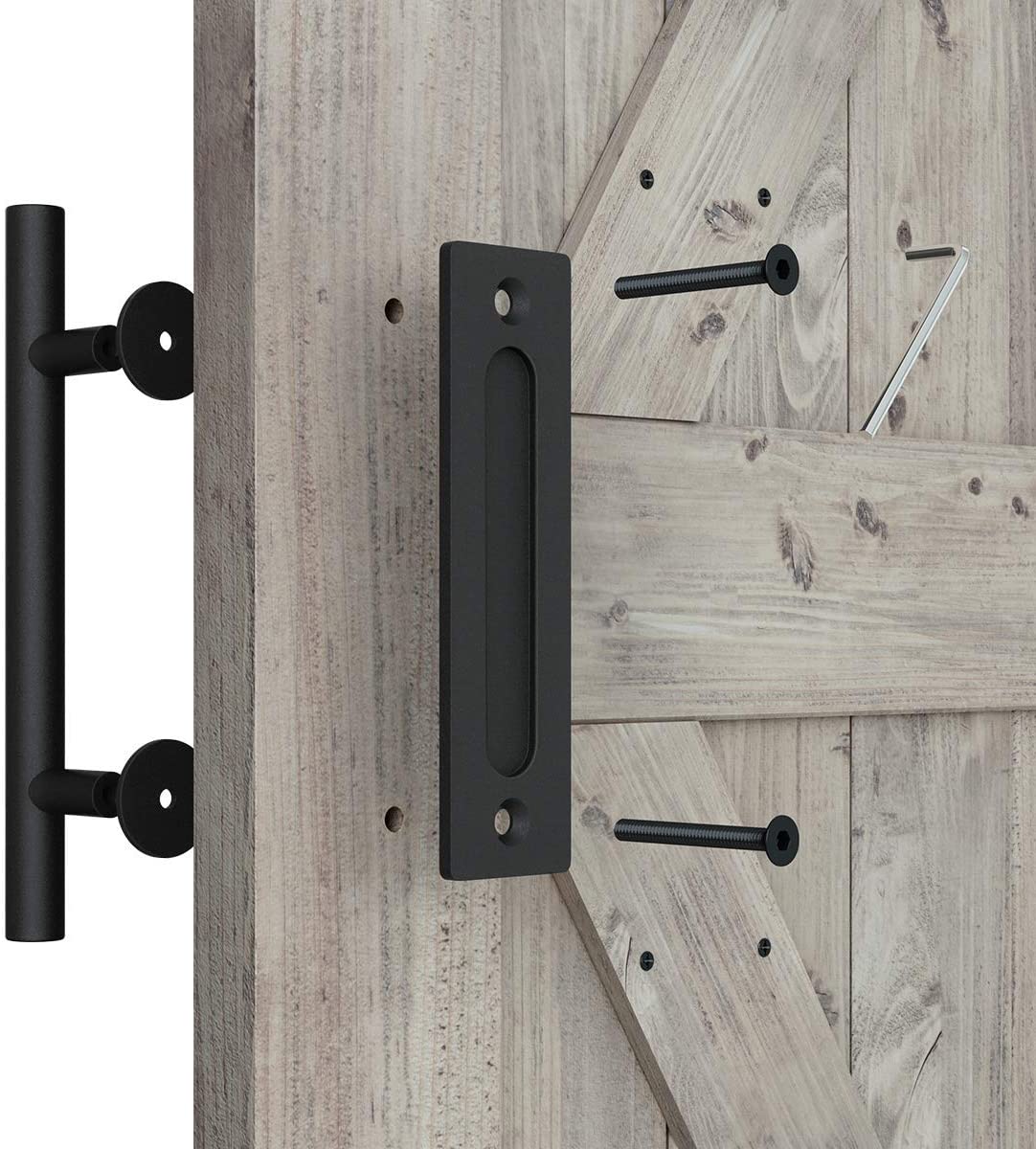 Barn door handle