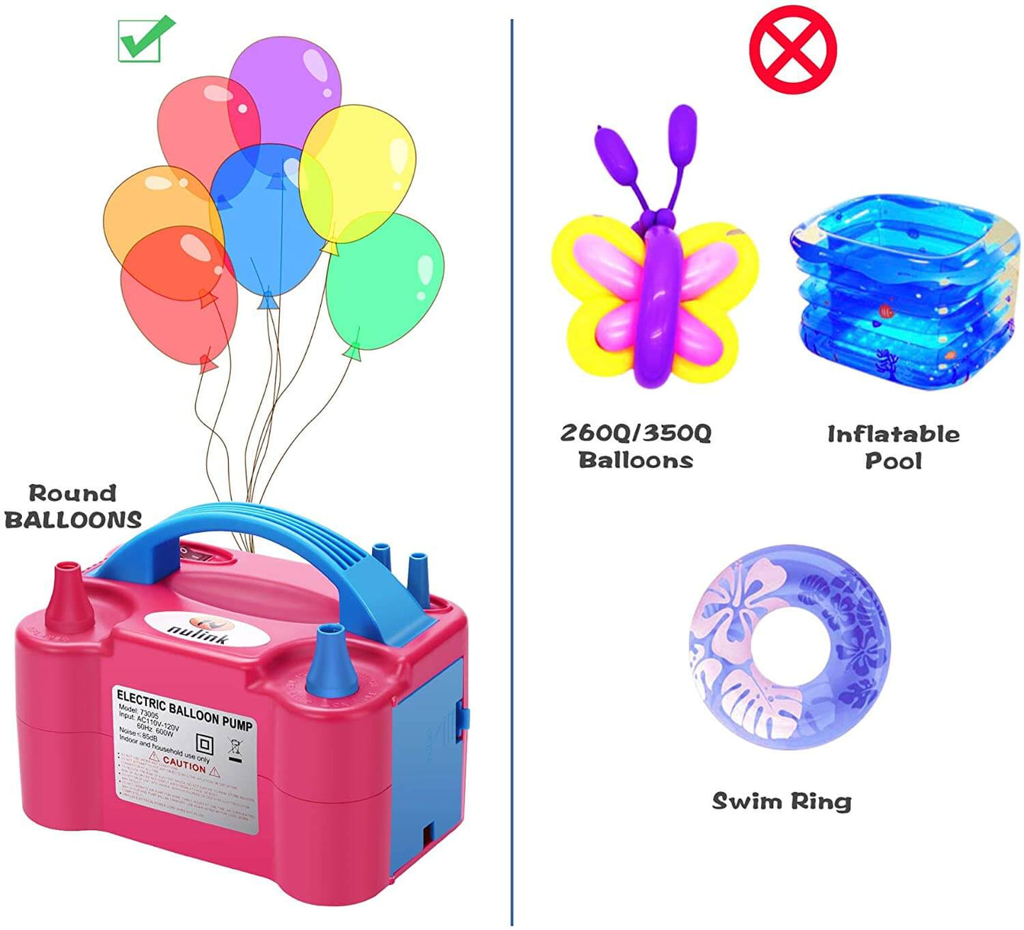 Electric Balloon Pump Air Pump