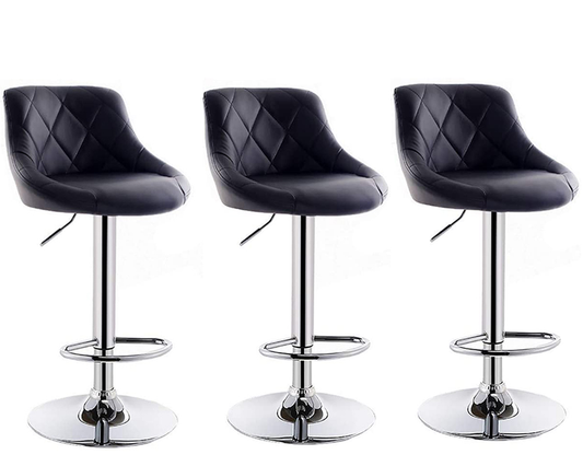 Bar Stools Kitchen Bar Stool Leather Barstools Swivel Gas Lift Counter Chairs