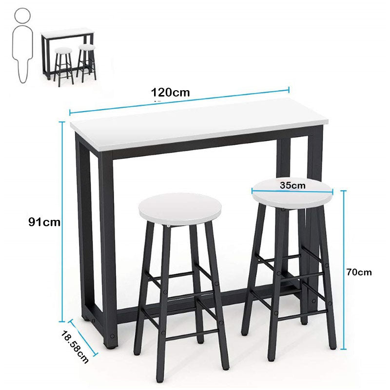 Dinning Bar table and stool set