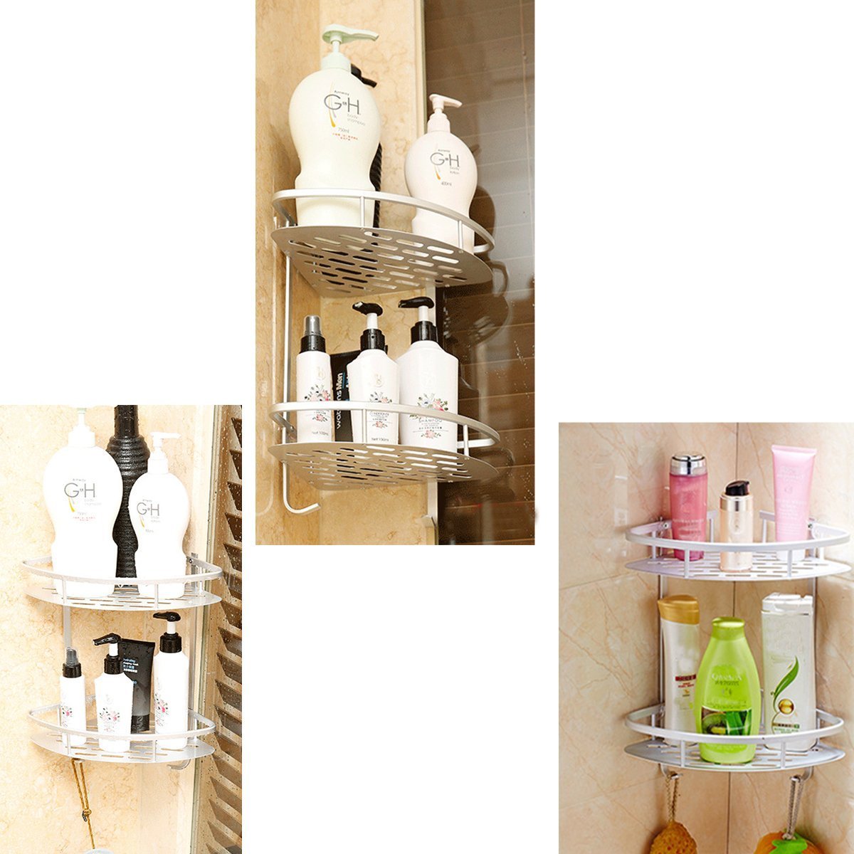 Shower Bathroom Shelf Storage Organizer