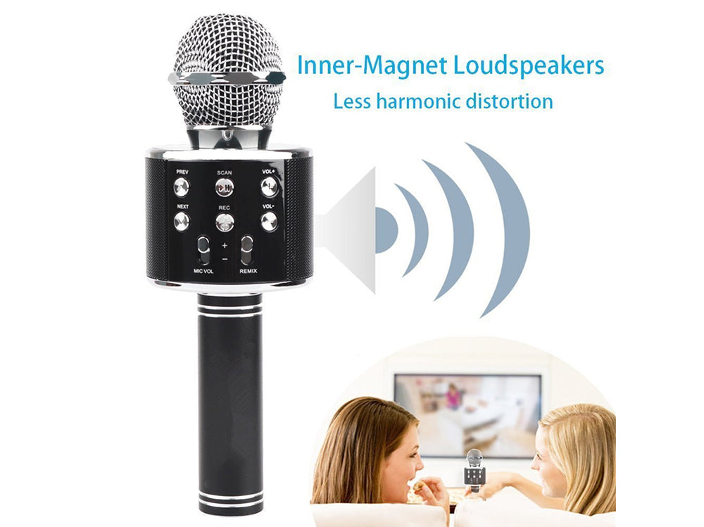 Wireless Microphone Karaoke Microphone Rechargeable