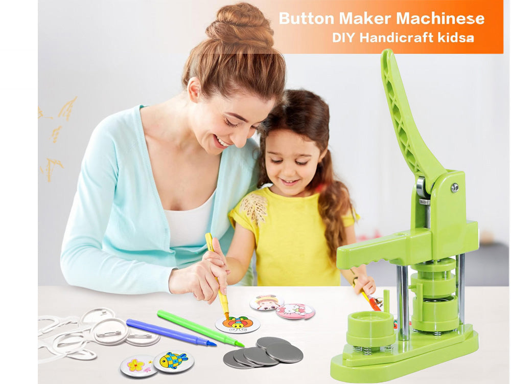 Pinback Badge Button Maker Machine