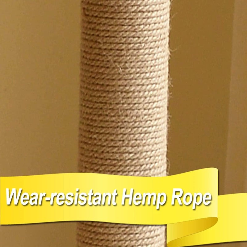 Wood Cat Tree Tower - The Ultimate Retreat for Your Indoor Cats