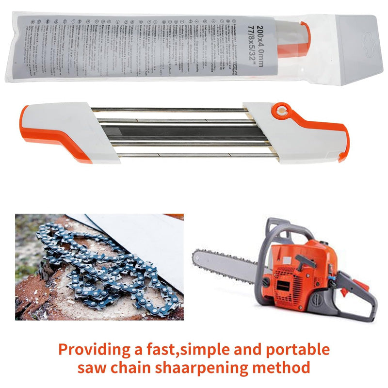 2 in 1 Easy File Chainsaw Chain Sharpener 4.8 mm