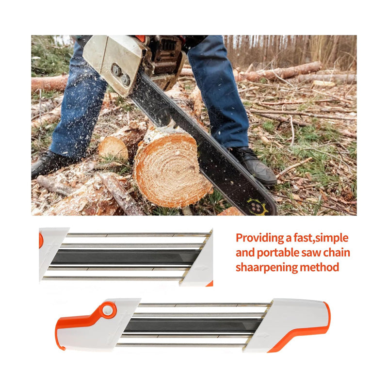 2 in 1 Easy File Chainsaw Chain Sharpener 4.8 mm