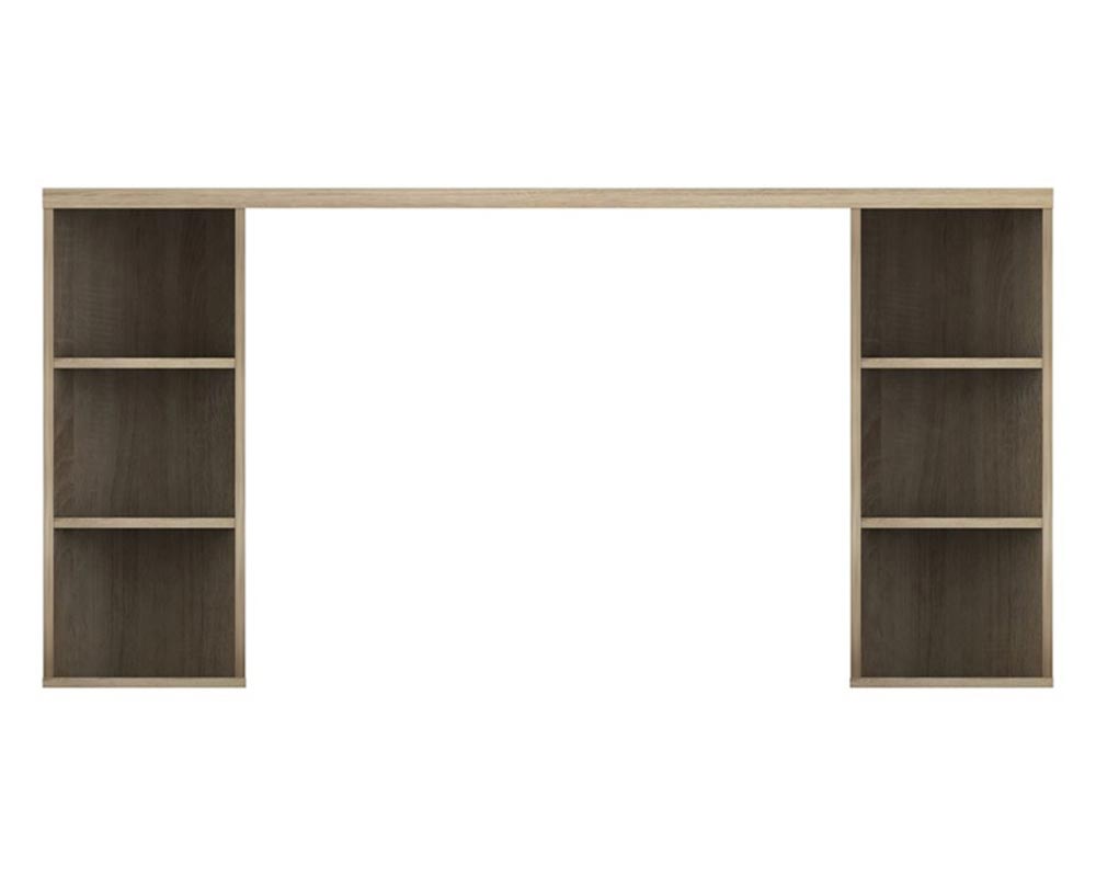 InnoOffice Modern Desk with Cube 6 Storage Shelves Computer Desk