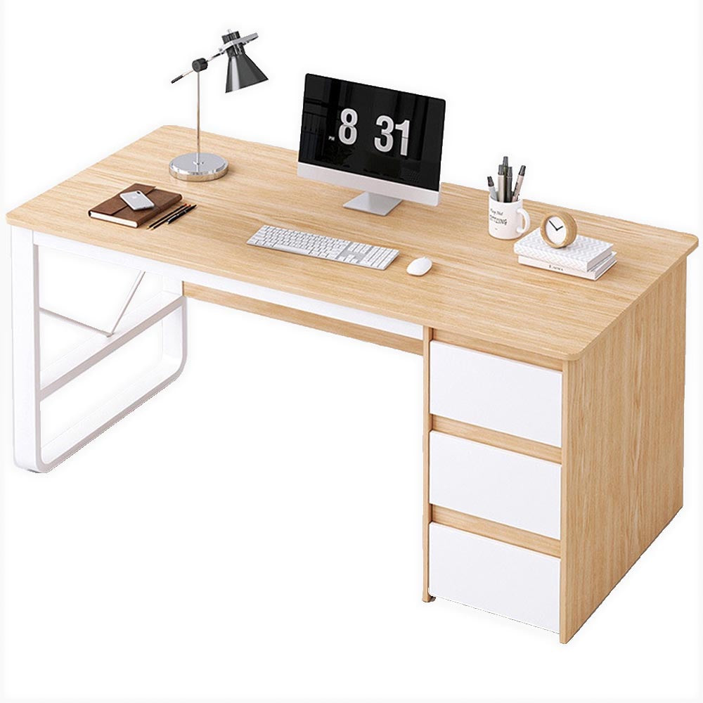 Computer Desk Study Desk Office Desk - Modern Wooden Desk for Home, Office Study