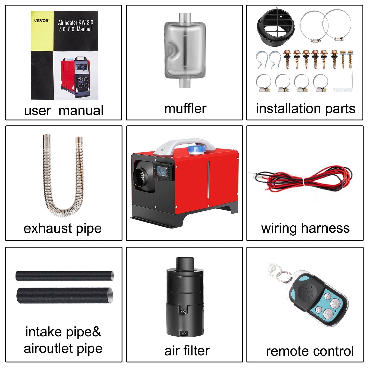 Diesel Heater With Controller