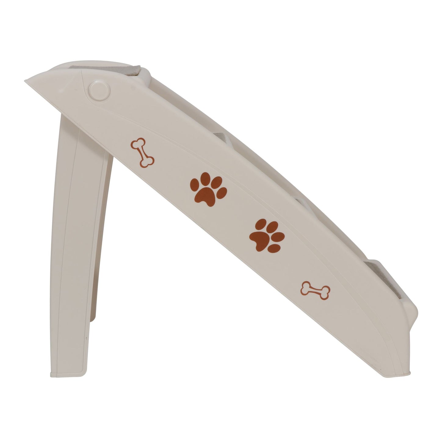 Pet Stairs 4 Steps for Dogs & Cats – Foldable Washable Pet Stairs