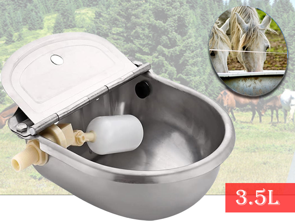 Water Bowl for Dogs, Dog Feeder Fill Water Trough Bowl