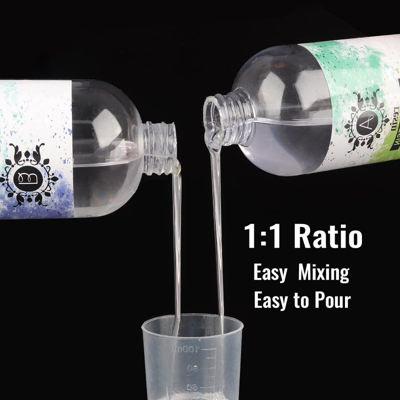 Epoxy Resin - Crystal Clear Resin Casting Coating Hardener Kit