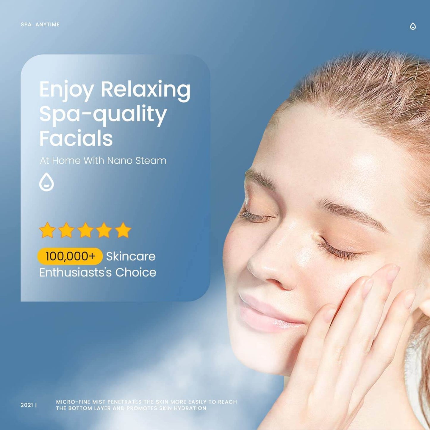 Face Steamer Facial Sauna Spa