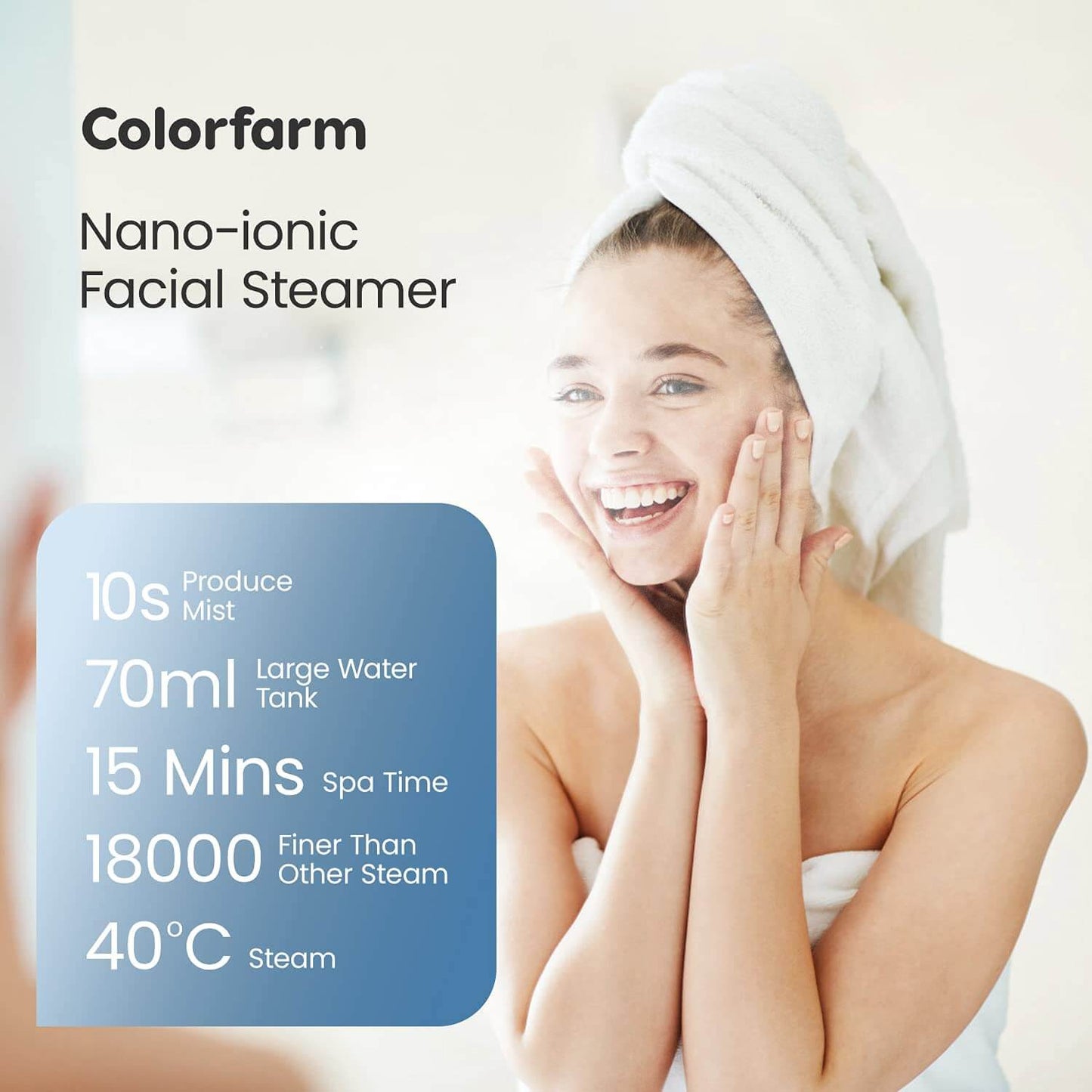 Face Steamer Facial Sauna Spa