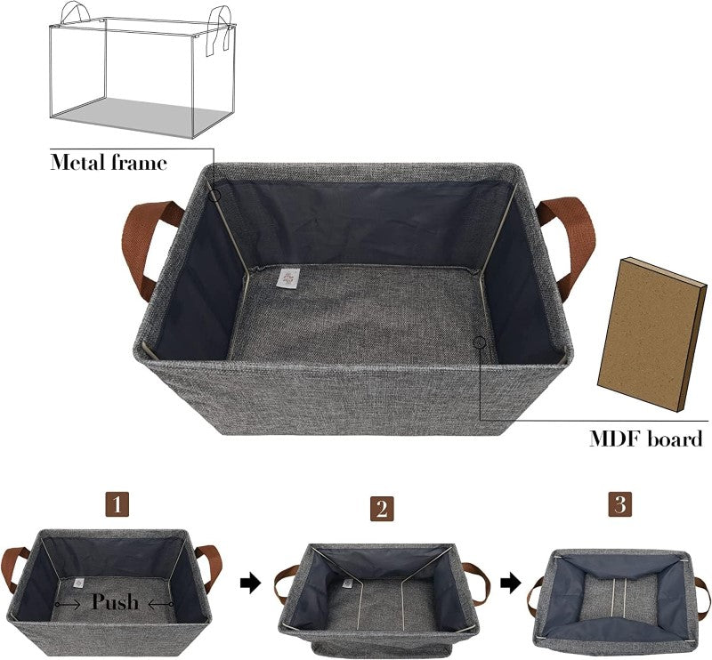 Foldable Storage Box 3 PCS