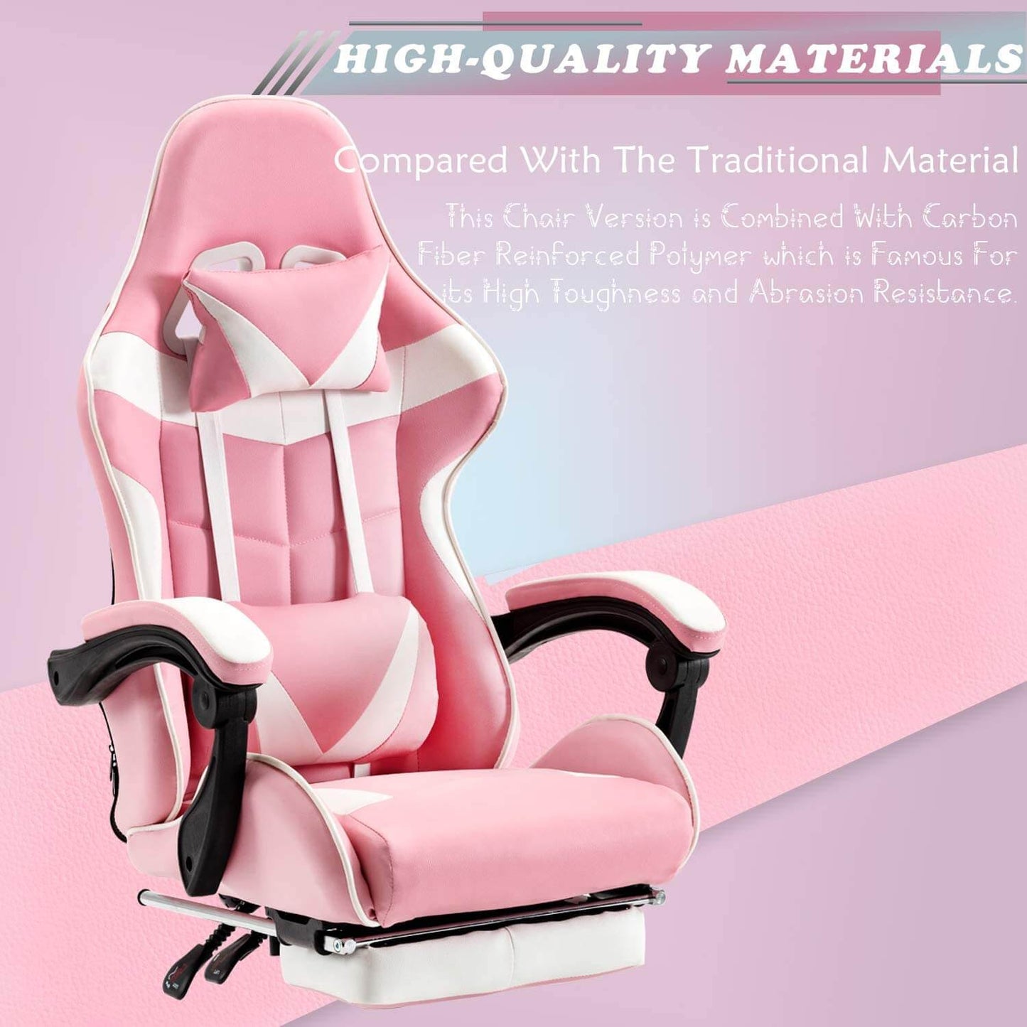 Gaming chair Home Office Chair - Pink
