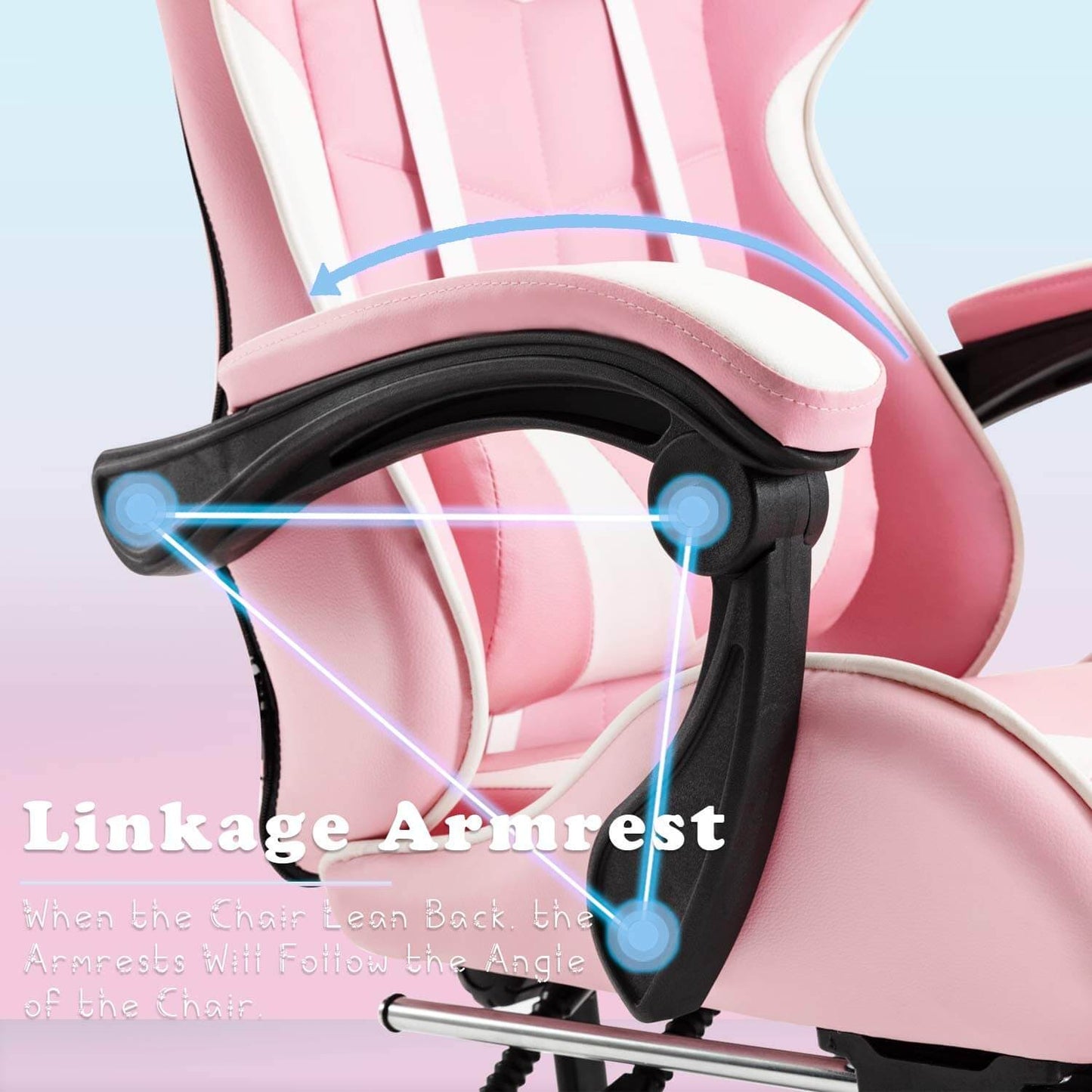 Gaming chair Home Office Chair - Pink