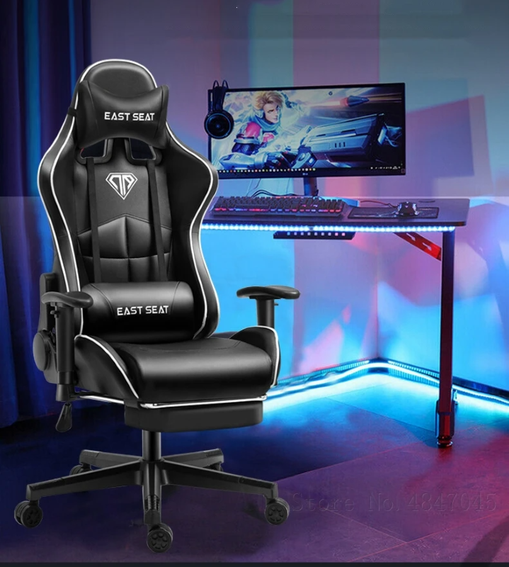 Gaming Chair with foot rest