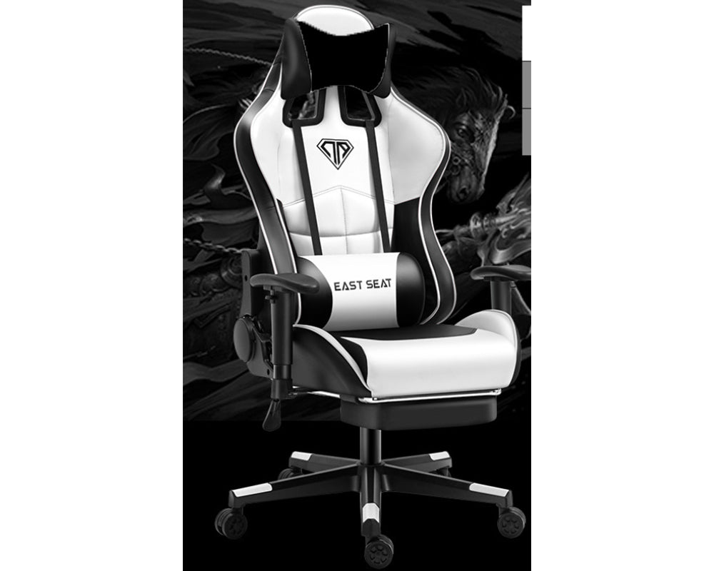 Ergonomic Gaming Chair, office chair  Multi-Functional White Gaming Chair