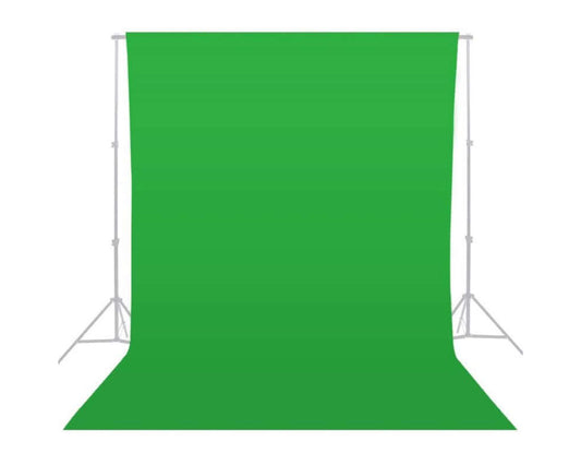 Chromakey Green Screen Backdrop 3m x 3m Muslin Background