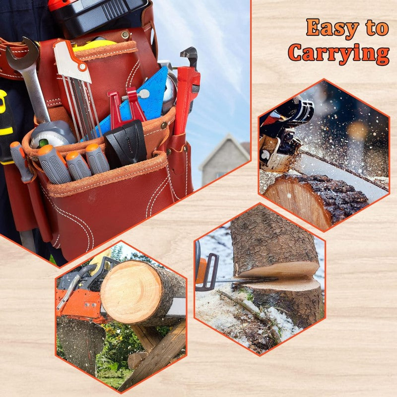 2 in 1 Easy File Chainsaw Chain Sharpener 4.8 mm with vise