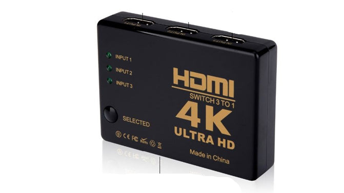 HDMI Splitter/HDMI Switch 3in1 4K