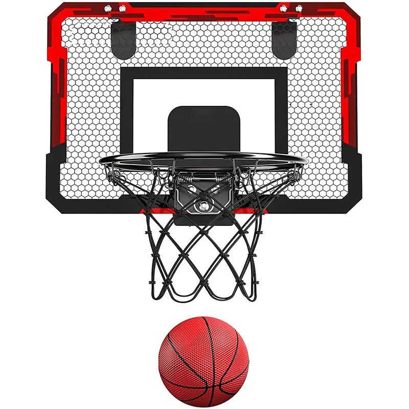Mounted Basketball Hoop - Indoor and Outdoor Sports Game for Kids and Adults