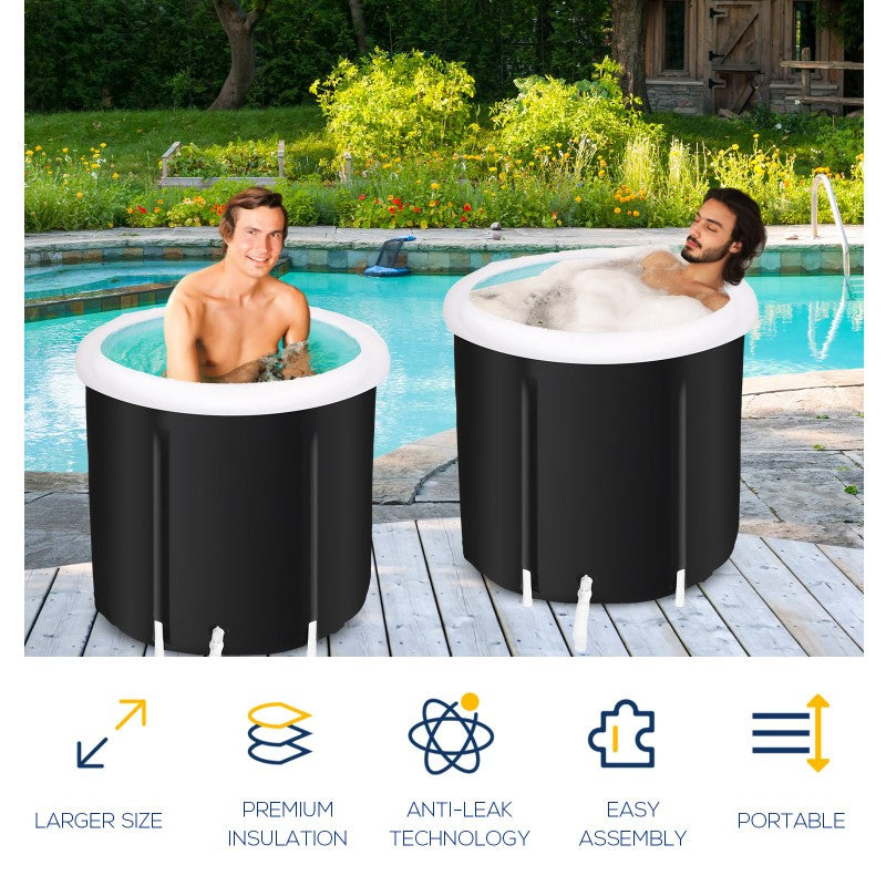 Large Ice Bath Tub with Lid
