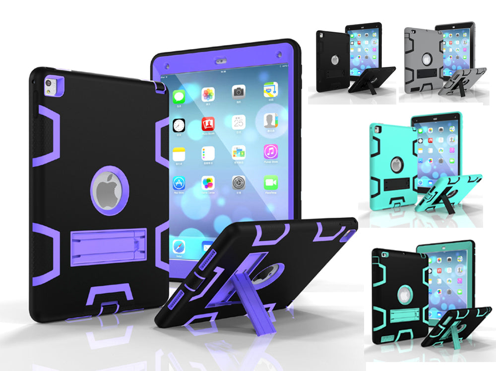 iPad 2 Case Hybrid Heavy Duty Armor Kid Safe Case