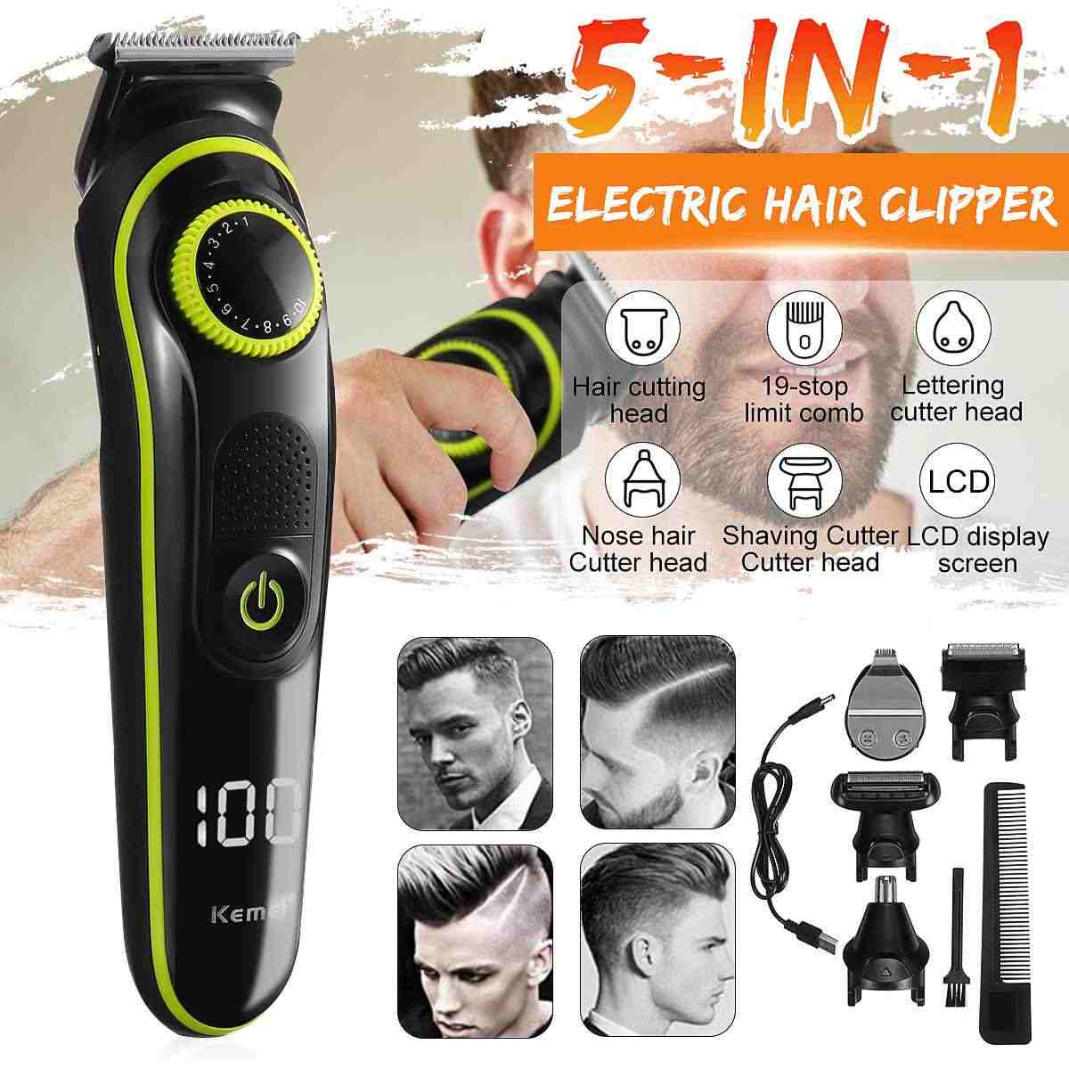 Hair Clipper Shaver Cordless