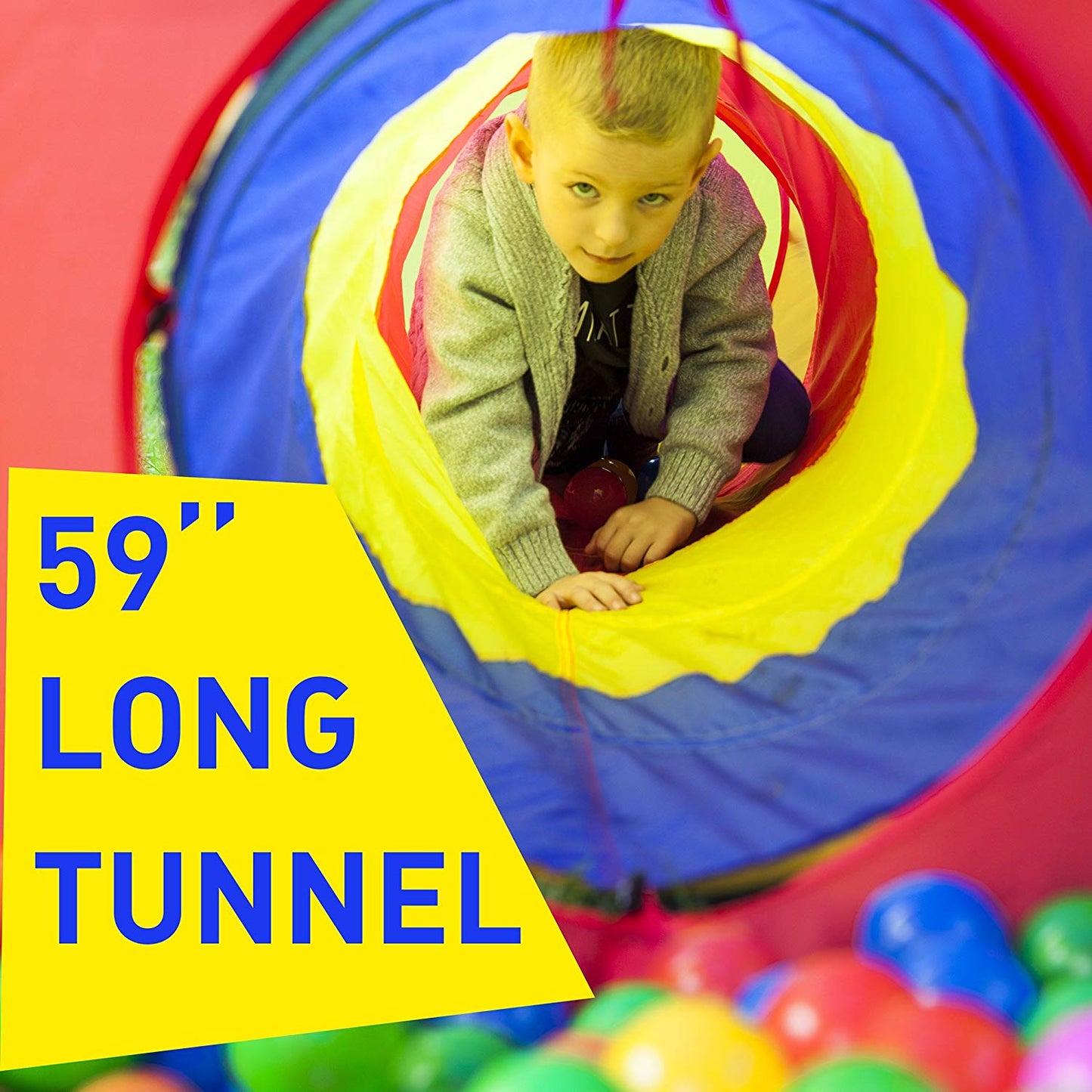Kids play tent Crawl Tunnel Pop Up Kids Play Tent with Carrying Case