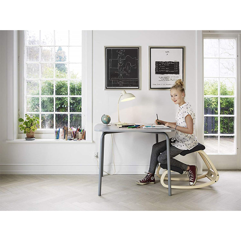 Ergonomic Kneeling Chair – Beech Wood Frame, Comfortable Posture Correcting Chair for Desk and Office