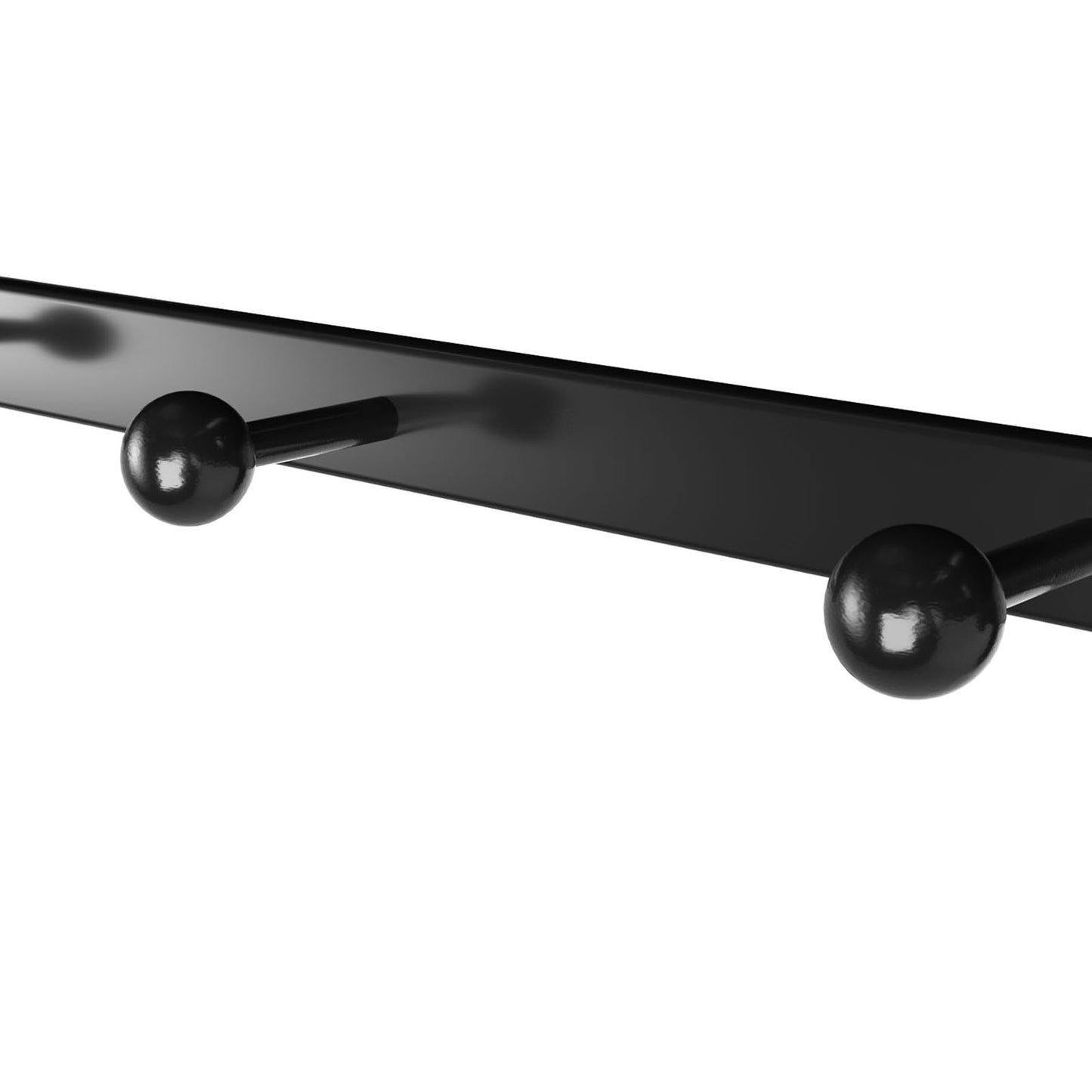 VASAGLE Wall Mounted Coat Rack With Shelf