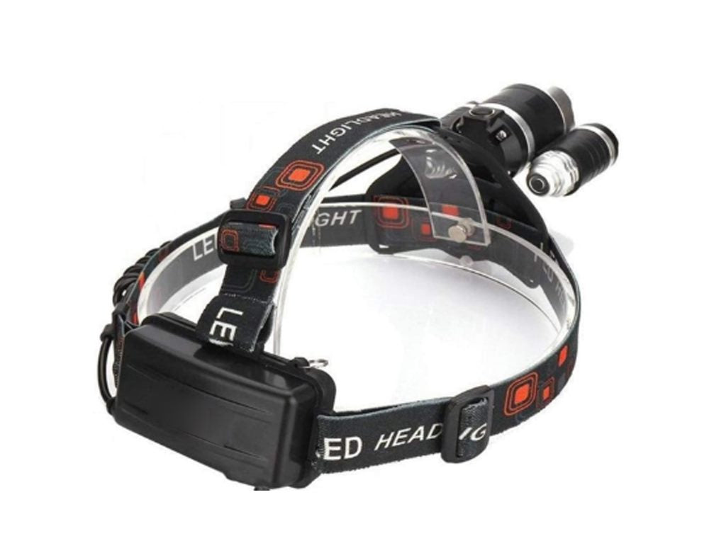 Cree LED Rechargeable Headlamp - Ultra-Bright, Waterproof, and Adjustable for Outdoor Adventures