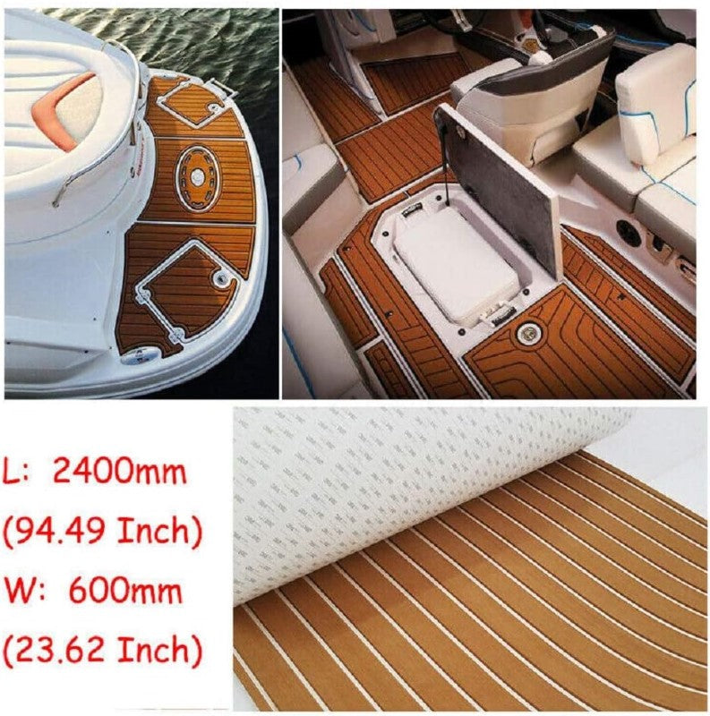 Boat Flooring Mat EVA Foam, Marine Carpet Boat Decking Mat Non-Slip