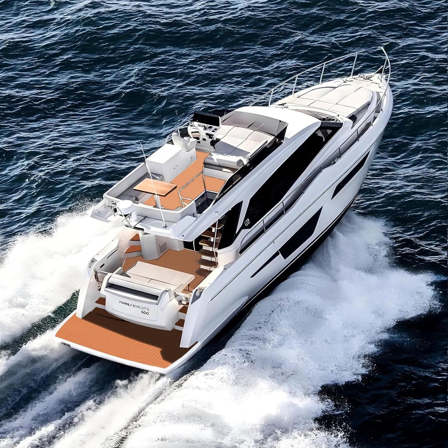 Boat Flooring Mat EVA Foam, Marine Carpet Boat Decking Mat Non-Slip
