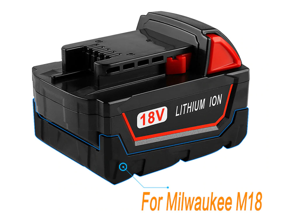 Milwaukee M18 Battery Replacement 4000mAh 18V