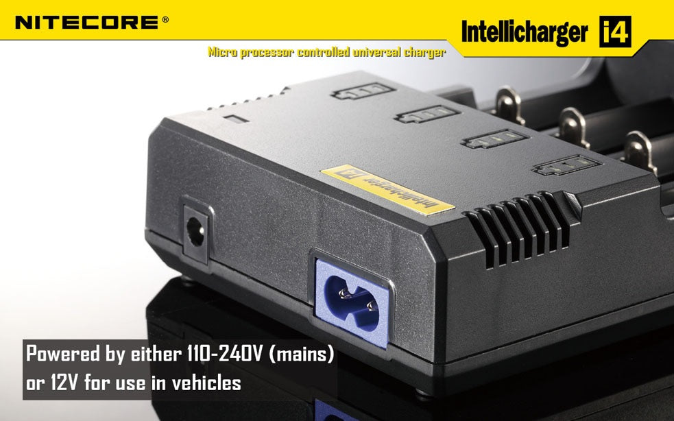 Rechargeable Nitecore i4 battery charger