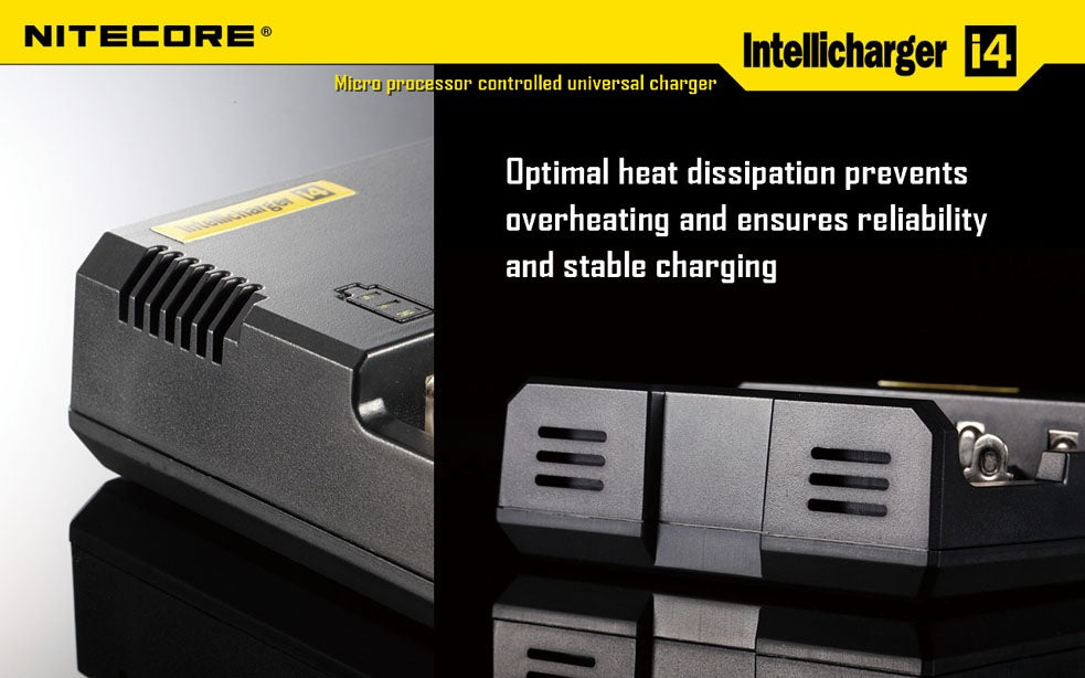 Rechargeable Nitecore i4 battery charger