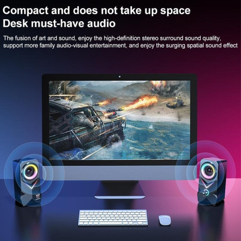 Portable RGB Bluetooth Speaker