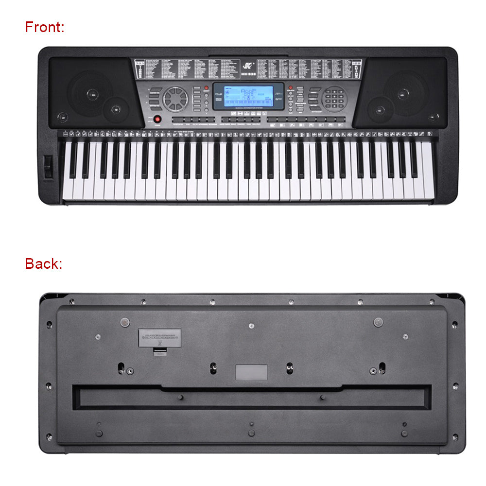 Keyboard Piano - 61-Key Keyboard Piano with LCD & Teaching Modes