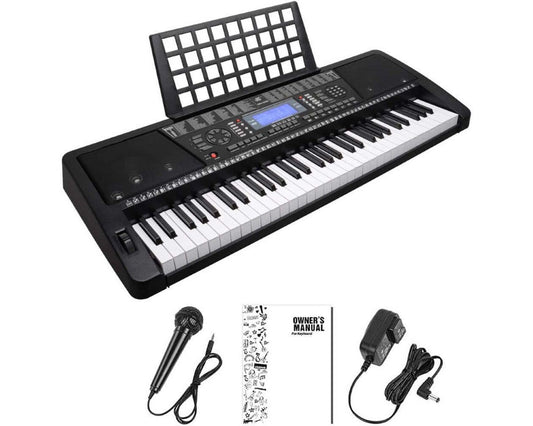 Keyboard Piano – 61-Key Keyboard Piano with LCD & Teaching Modes