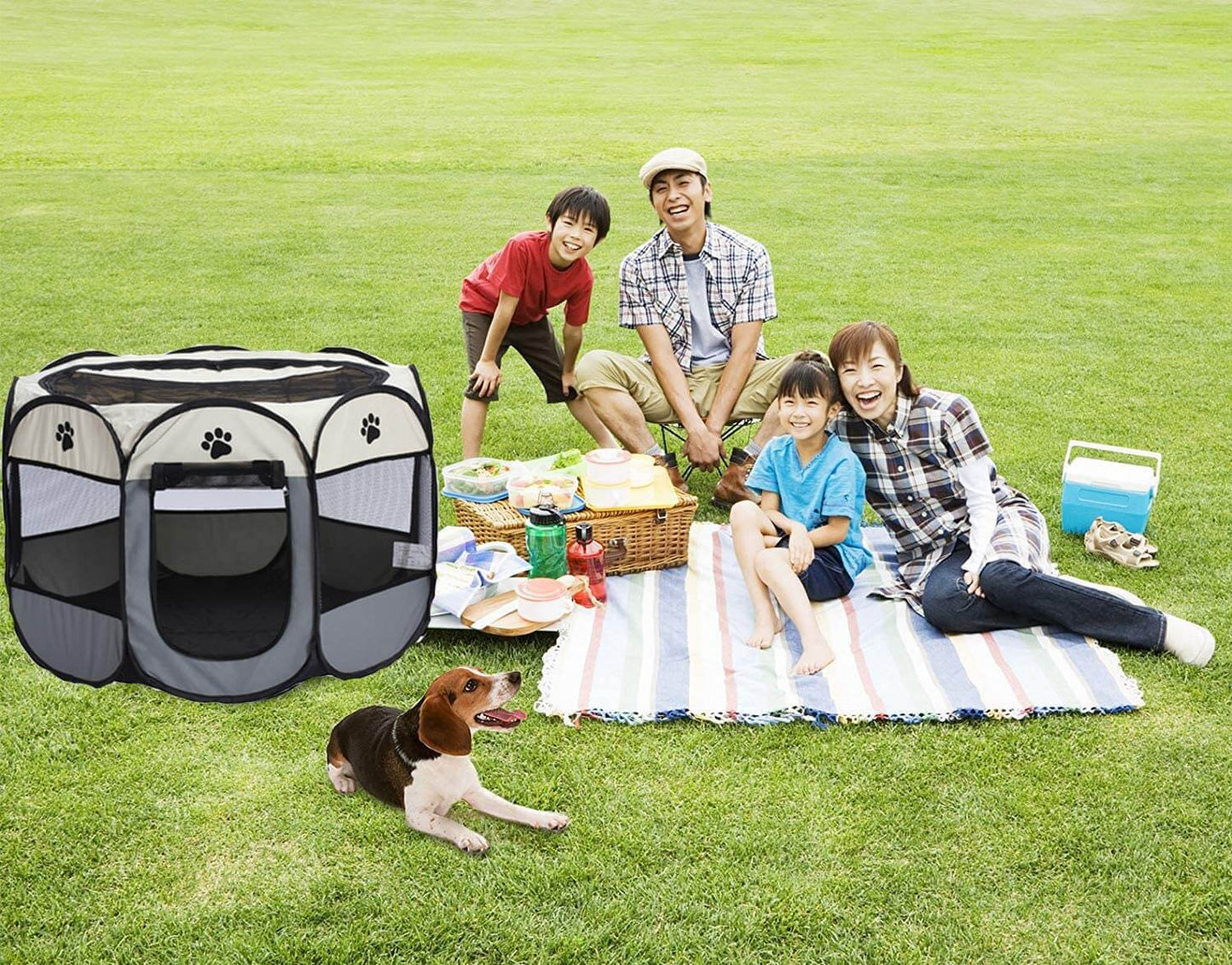 Portable Foldable Pet Playpen For Dogs