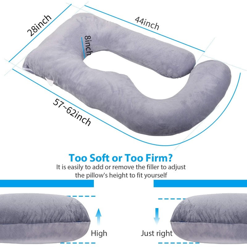 Pregnancy Pillows U-Shape Full Body Pillow