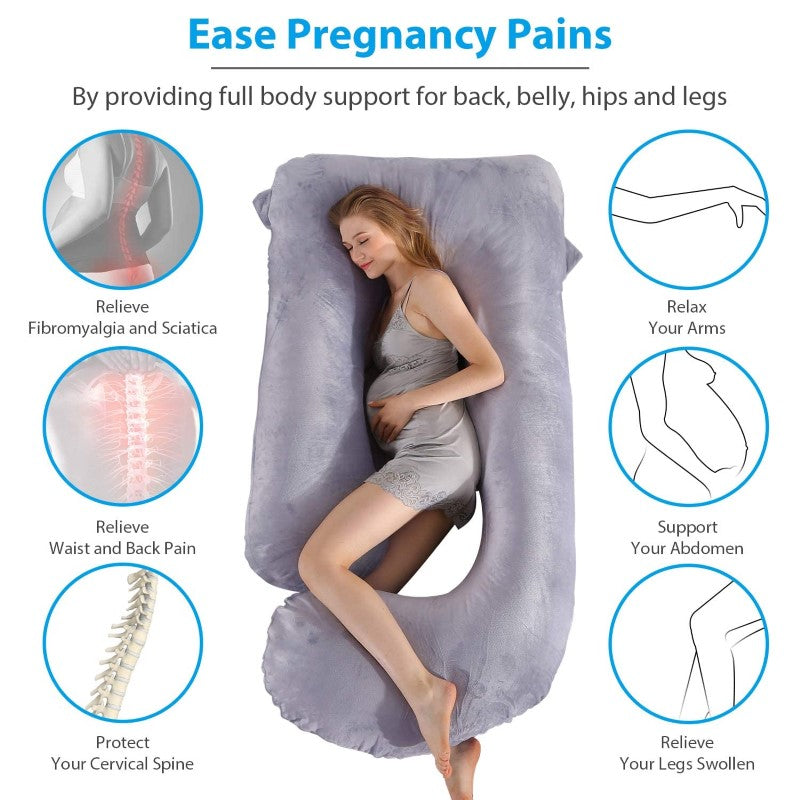 Pregnancy Pillows U-Shape Full Body Pillow