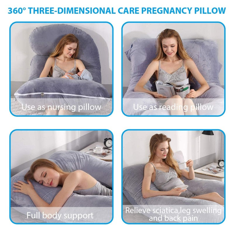 Pregnancy Pillows U-Shape Full Body Pillow