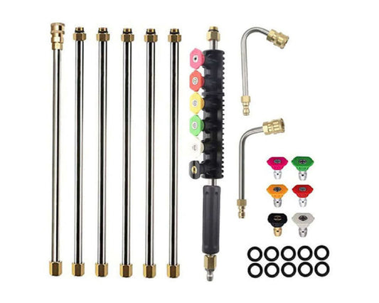 High Pressure Washer Wand Extension Set