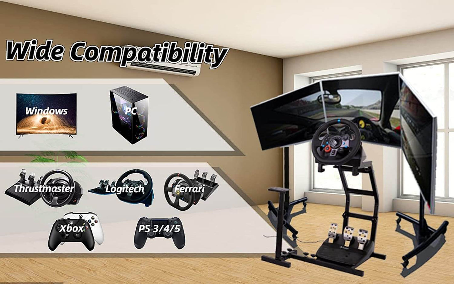 Racing Wheel Stand Simulator